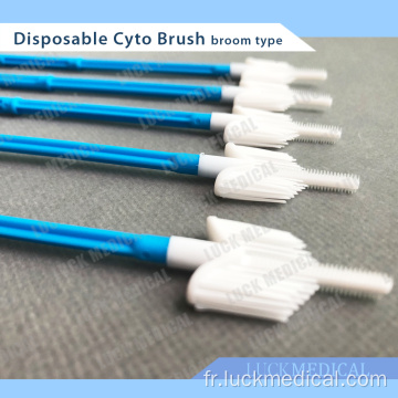 Disposable Cyto Brush Broom Style Broom Forme